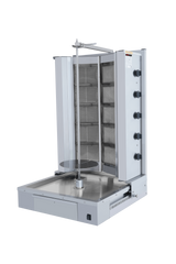 Gas Dönergrill / V Form mit Motor Unten / 5+5 Brenner / max. 120 kg