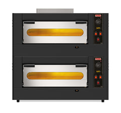 Gas Pizzaofen Classic / 4+4x30cm / Breit / PO DOUBLE 4G