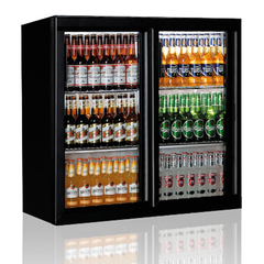 Barkühlschrank mit Glasflügeltür