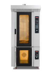 Gas Bäckerei Heißluftofen / 9 x EN / 40x60 - Gärschrank