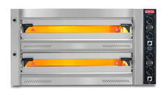 Elektro Pizzaofen / 6+6 34 cm /Breit / Manuell / PZ 10575 DE/M