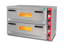 Elektro Pizzaofen Classic / 9+9x30 cm mit Thermometer / Breit / PO/9292 DE/T