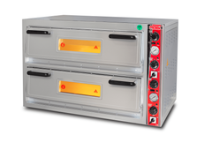 Elektro Pizzaofen Classic / 6+6x30 cm mit Thermometer / Breit / PO/9262 DE/T