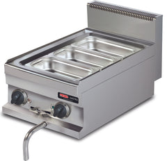 Bain-Marie 21 lt. mit Ablasshahn / 1 kW / 1x1/1 GN