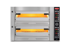 Elektro Pizzaofen / 6+6 34 cm / Tief / Digital / PZ 75105 DE/D