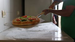 Gas Steinpizzaofen / Kuppel Pizzaofen Rotierend Gas