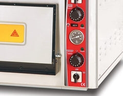 Elektro Pizzaofen Classic / 4+4x30 cm mit Thermometer / Breit / PO/6262 DE/T
