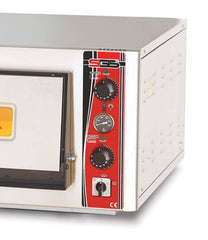 Elektro Pizzaofen Classic / 9x30 cm mit Thermometer / Breit / PO/9292 E/T