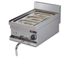 Bain-Marie 13 lt. mit Ablasshahn / 3/4 GN