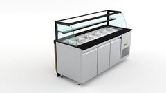 Saladette / 110 cm / 260 lt. 3x1/1 GN