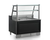 Kühltheke für Fleisch / 150 cm / 625 lt. mit Blasgekühltes Kühlung