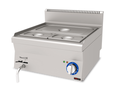 Elektro Bain-Marie / GN 1/1 + GN 1/4x2 / Premium Serie 600