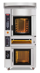 Rotierender Bäckerei Heißluftofen / 5 x EN 40x60 / PM-D-K 5+4