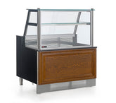 Kühltheke für Fleisch / 120 cm / 485 lt. mit Blasgekühltes Kühlung