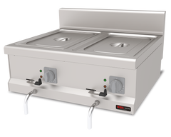 Bain-Marie / 2 x GN 1/1 - 150 / 2 kW / Premium Serie 700