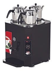 Schwarz Samower / Schwarz Teekocher Mit 3 Kannen / 37 lt. / 3,5 kW