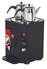 Schwarz Samower / Schwarz Teekocher Mit 2 Kannen / 23 lt. / 2,5 kW