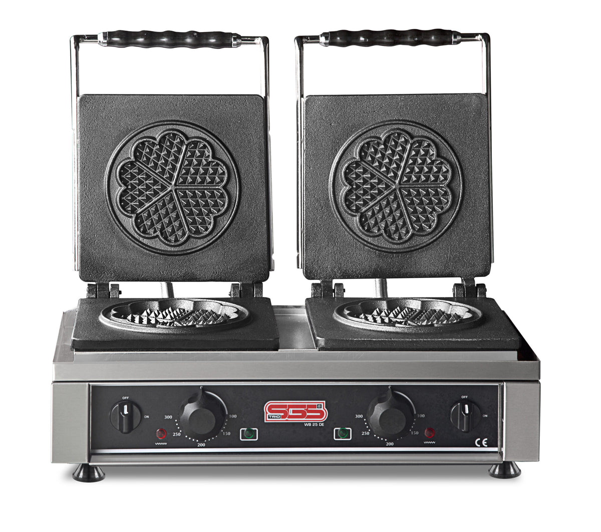 Doppel Rund Waffeleisen / Doppel Waffle Maschine / Doppel Rund Waffeln