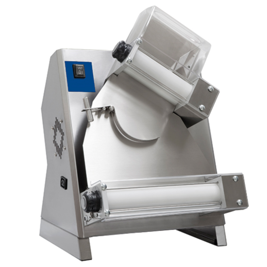 Teigausrollmaschine mit 2 Rollen für Pizzen