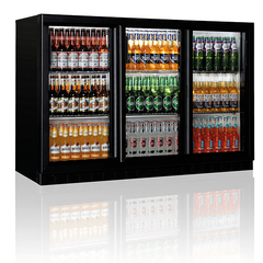 Barkühlschrank mit Glasflügeltür