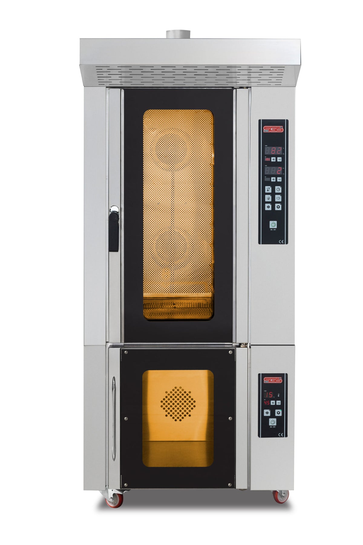 Elektro Bäckerei Heißluftofen / 9 x EN / 40x60 - Gärschrank