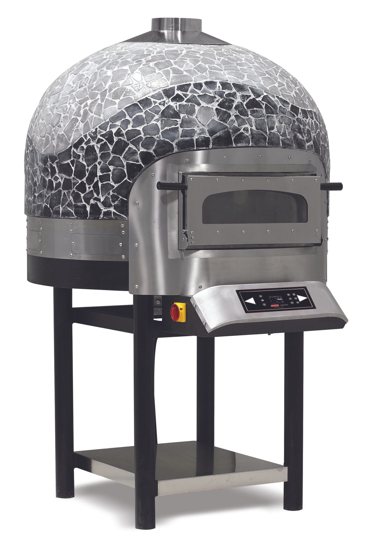 Elektro Steinpizzaofen / Kuppel Pizzaofen Rotierend Elektro