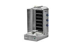 Lavastein Dönergrill mit Motor Unten / 3 Lavastein Brenner / max. 40 kg