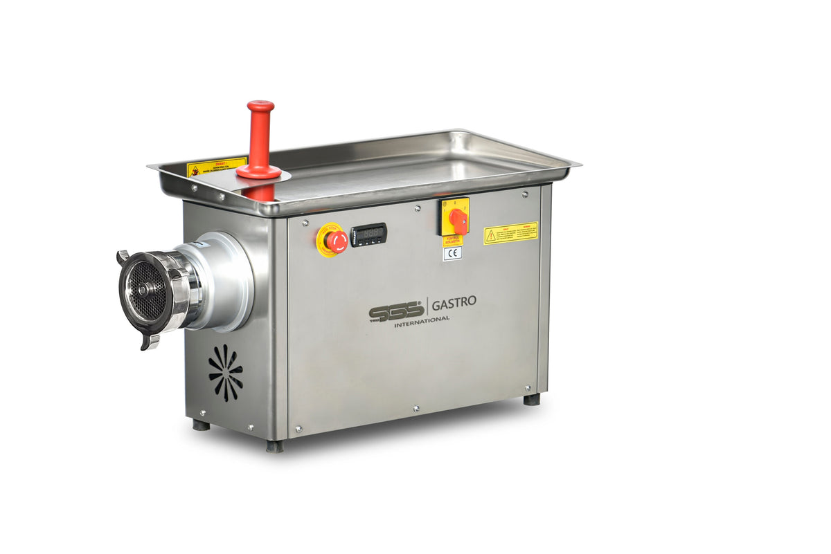 Elektro Fleischwolf aus Edelstahl / mit Kühlung / 600 kg/h / 2200 Watt