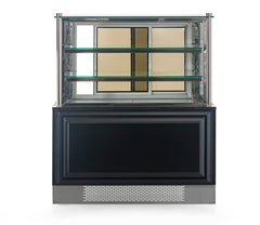 Kuchentheke / 120 cm / 485 lt. mit 2 Glasablagen / Gebäcktheke