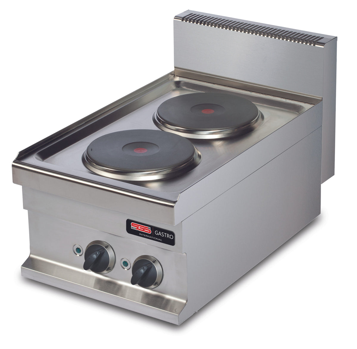 Elektroherd 2 Platten / 5,2 kW / Rund Ø 220 mm