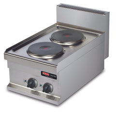 Elektroherd 2 Platten / 5,2 kW / Rund Ø 220 mm