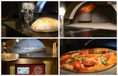 Gas Steinpizzaofen / Kuppel Pizzaofen Rotierend Gas