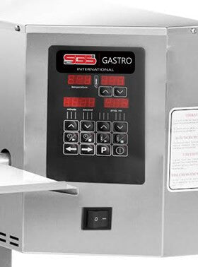 Gas Doppel Durchlauföfen inkl. Untergestell / Tunnelofen / PO/KD 65 G