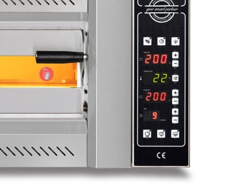 Elektro Pizzaofen / 6+6 34 cm / Tief / Digital / PZ 75105 DE/D