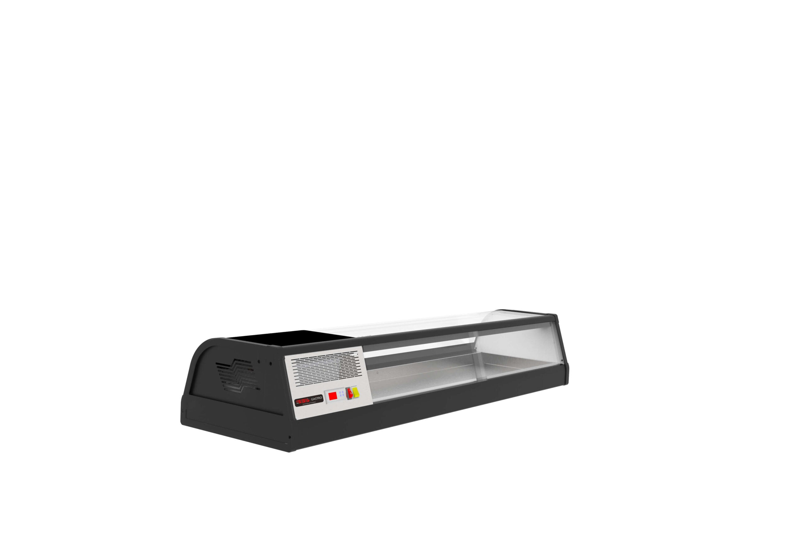 Sushi Kühlaufsatzvitrine / 175 cm / GN 1/3 X 8