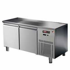 Kühltisch 2 Türen / 140 cm / GN 1/1 / -2°/+8°C