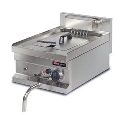 Elektrisch-Fritteuse / 7,5 kW / 8 lt. mit Ablasshahn