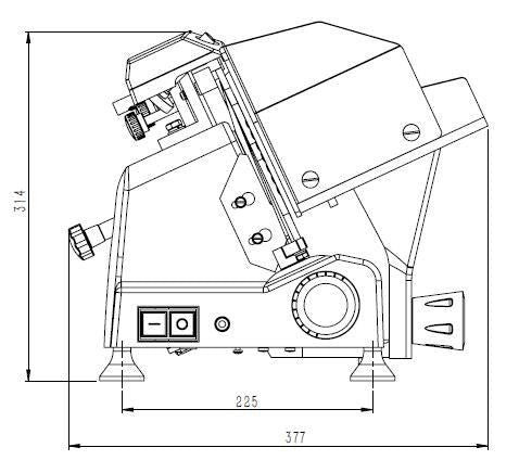 ECOLINE Aufschnittmaschine ASM 195