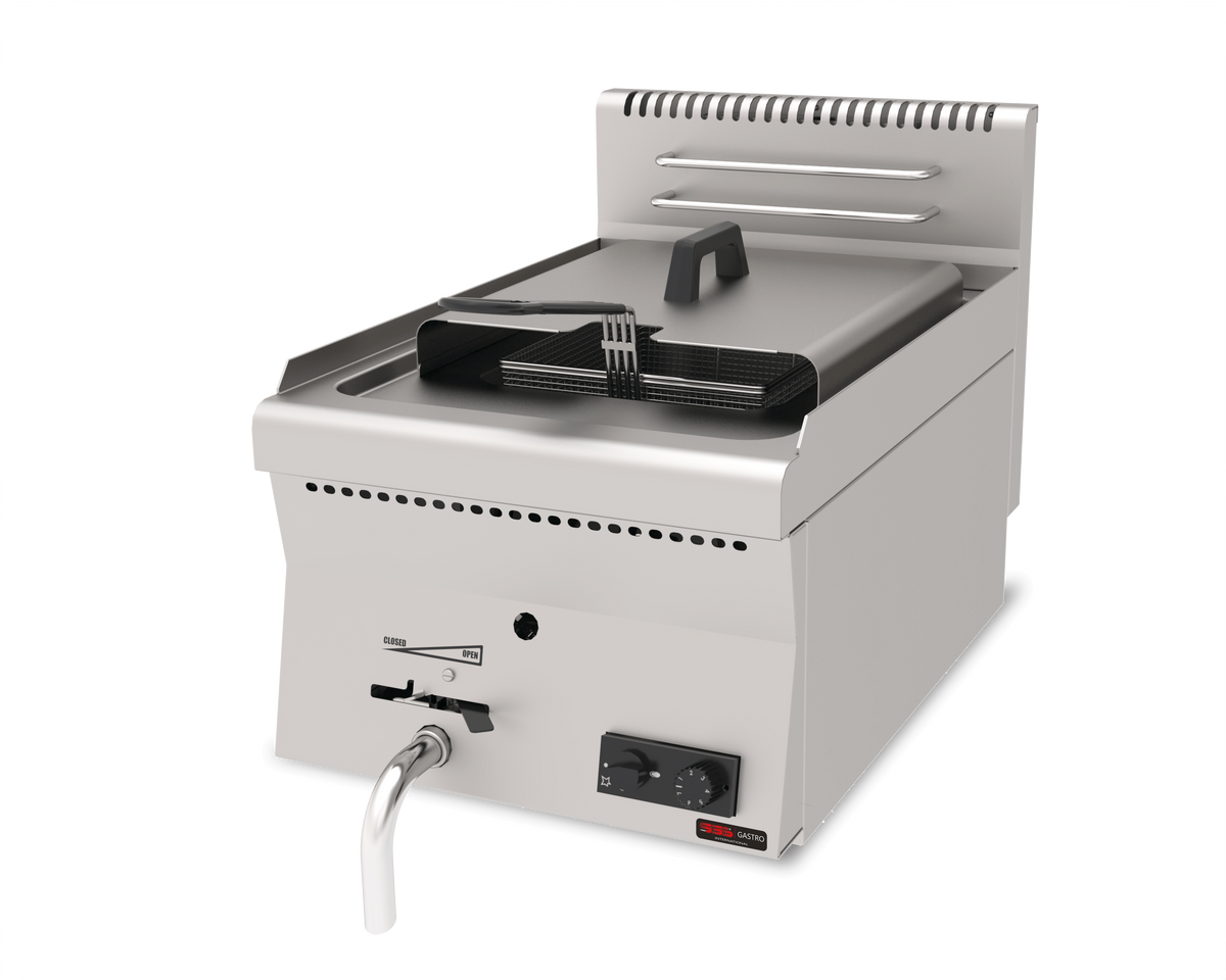 Gas Fritteuse / 11 lt. / 5.3 kW / Premium Serie 600