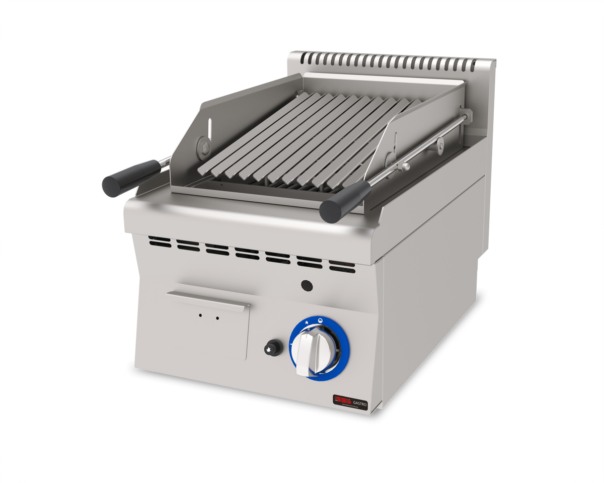 Gas Lavasteingrill / 6.5 kW / Premium Serie 600