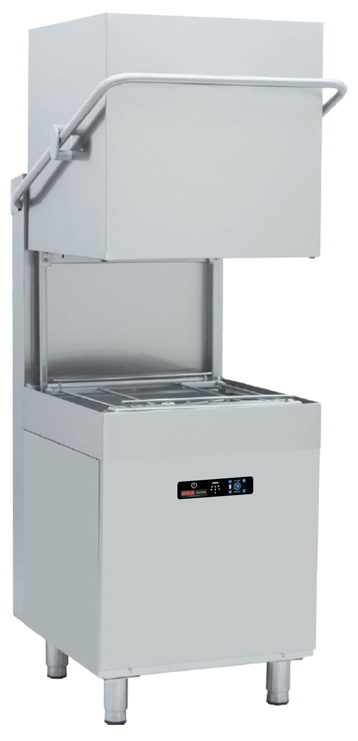 Haubenspülmaschine Touchpanel Mit Ablaufpumpe - Reiniger und Klarspüldosierer