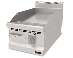 Gas Bratplatte Hardchrome / Glatt / 6.3 kW / Premium Serie 700