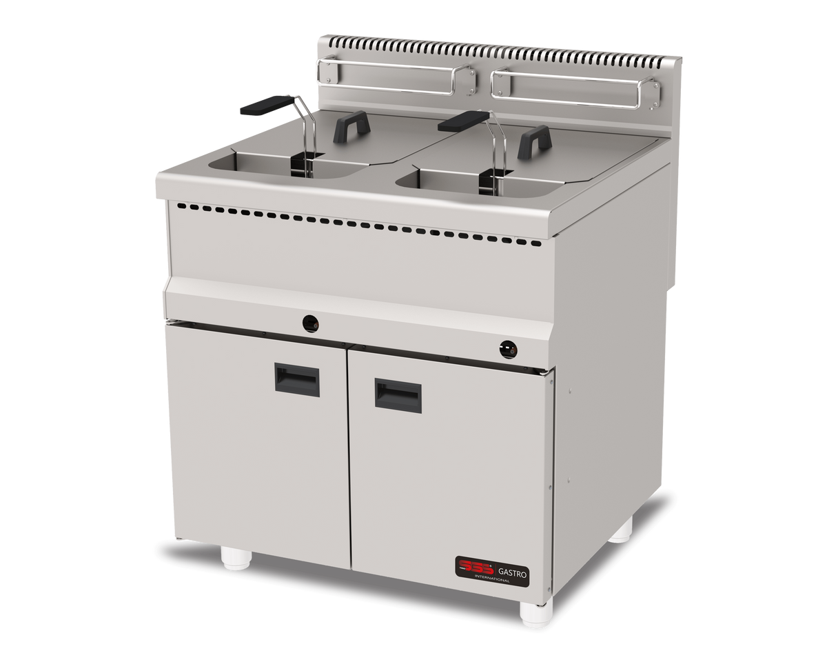 Gas Fritteuse / 2x22 lt. / 24 kW / Premium Serie 700