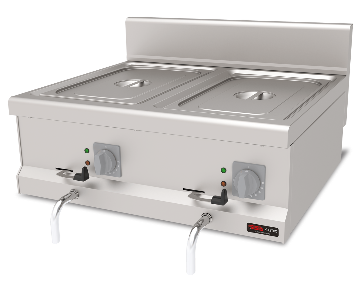 Bain-Marie / 2 x GN 1/1 - 150  / 2  kW / Premium Serie 700